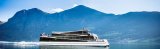 Vision of Fjords ferry on in Norwegian fjords
