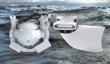 3D illustrations of two stabilizer solutions, gyro and vector fins