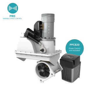 Product image of sleipner Retractable thruster pro srvp210 with variable speed control
