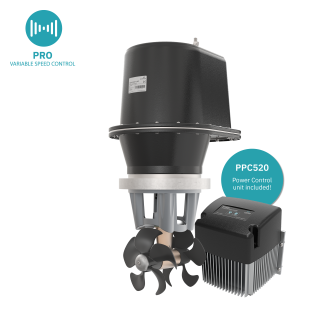 Product image of sleipner pro tunnel thruster sep100 ip version with variable speed control