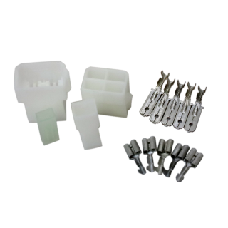 Connector set for 5 lead control cables