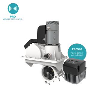 Product image of sleipner PRO Retractable Thruster srvp100 with variable speed control