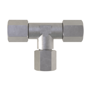 T-coupling - 12mm pipe, steel