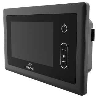 Stabilizer control panel