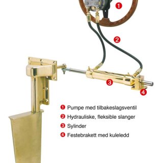 Hydraulic steering cylinder SP500