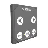 Product image of touch control thruster panel, rectangular grey design 2