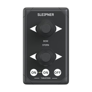 Product image of dual joystick thruster control panel, black design 2