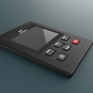 Control panel for thruster, S-Link™, dual lever, color LCD touch, DNV