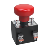 Manual main switch, dual, 250A