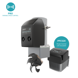 Product image of sleipner tunnel thruster pro sep50 with veriable speed control