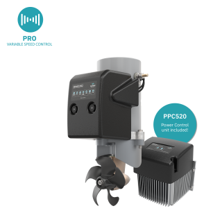Product image of Sleipner tunnel thruster PRO SEP40 with veriable speed control