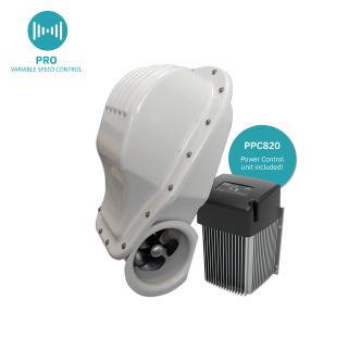 Product image of sleipner external stern thruster PRO sxp100 with variable speed control