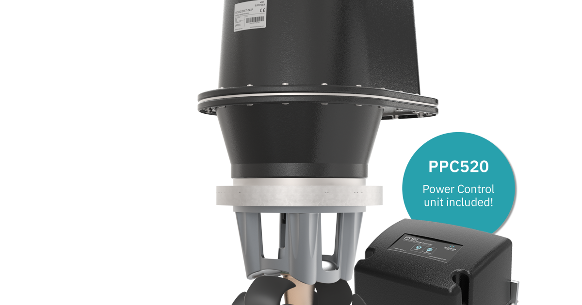 SEP100 PRO™ IP tunnel bow/stern thruster 24V - Sleipner Group