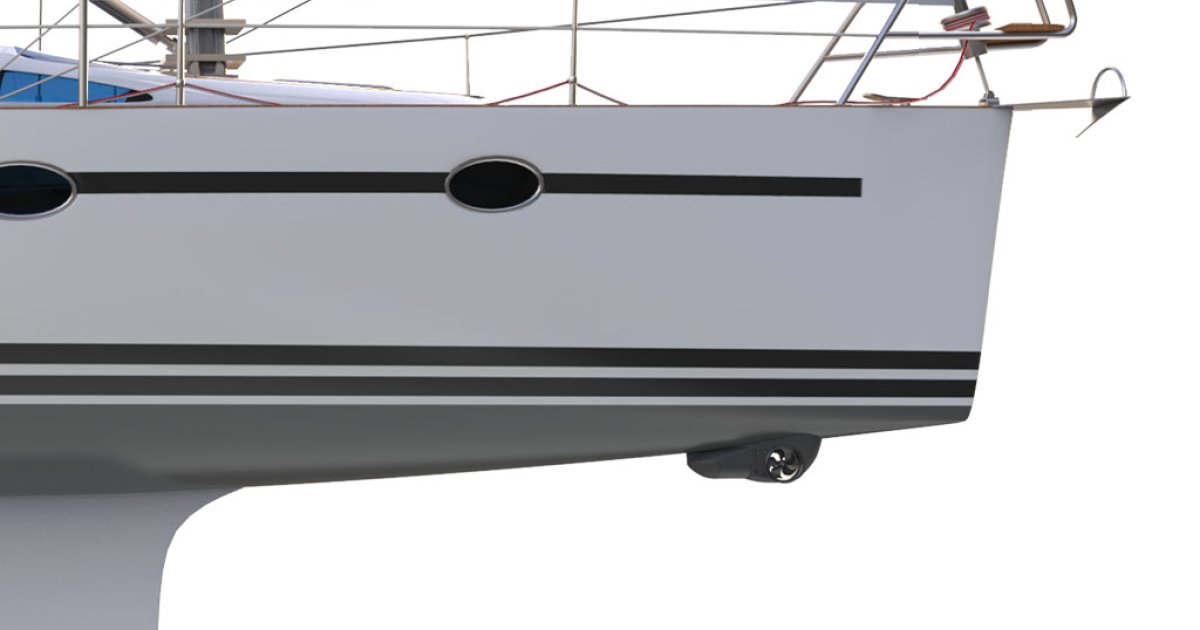 SX35 external bow/stern pod thruster 12V - Sleipner Group