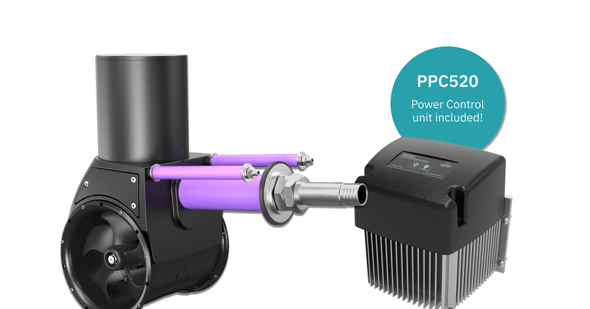 SXP35 PRO™ external stern thruster 12V - Sleipner Group