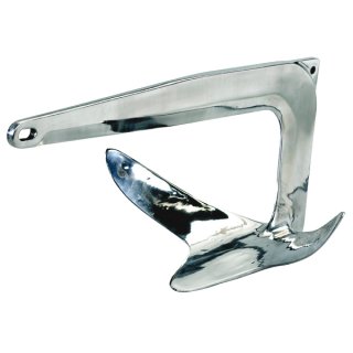 Plow anchor stainless steel