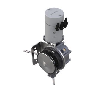 Maxi 43 windlass, 1000W 12V, port side