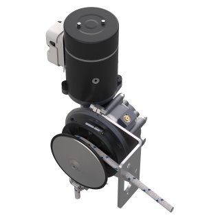 Maxi 44 windlass, 1500W 24V, starboard